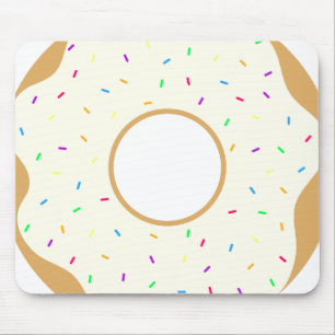 Sprinkly Doughnut Mouse Mat