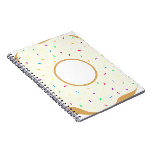 Sprinkly Doughnut Notebook