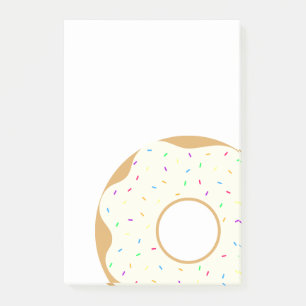 Sprinkly Doughnut Post-it Notes