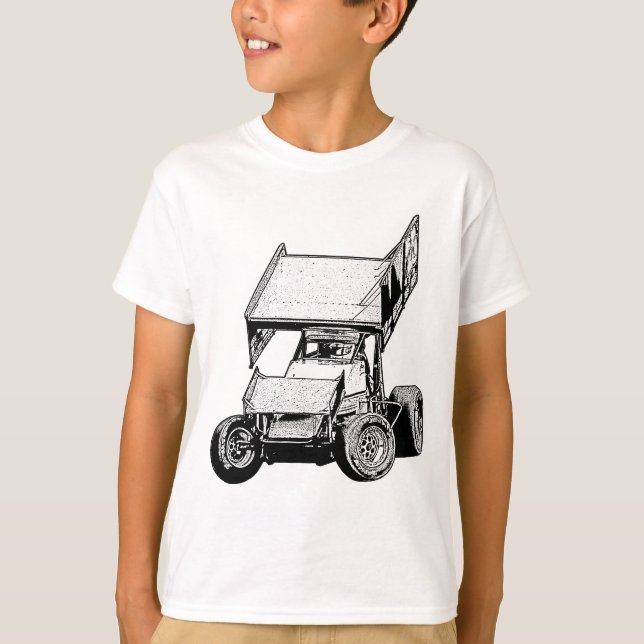 Sprint Car 1 T-Shirt (Front)