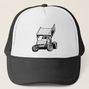Sprint Car 1 Trucker Hat