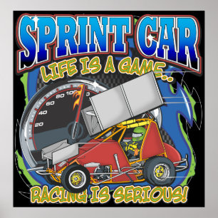 Sprint Car Life Poster