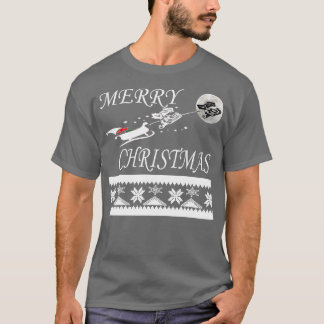 Sprint Car Racing Christmas Dirt rack Cars Gift T-Shirt