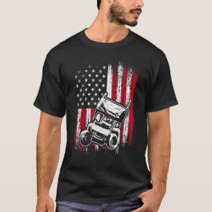 Sprint Car Racing Race Track Racer 2 T-Shirt