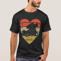 Sprint Car Racing Vintage Design Retro Racer Heart