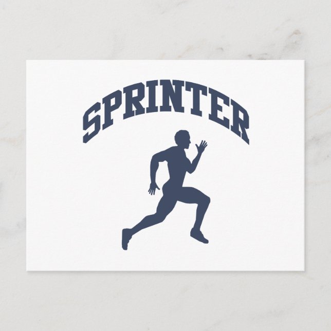 Sprinter Postcard (Front)