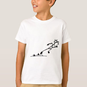 Sprinter Stickman Track and Field T-Shirt
