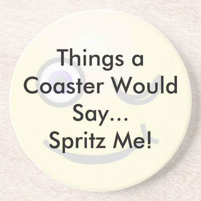 Spritz Me Coaster (Front)