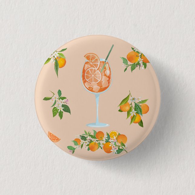 Spritz Summer Birthday 3 Cm Round Badge (Front)