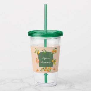 Spritz Summer Birthday Acrylic Tumbler