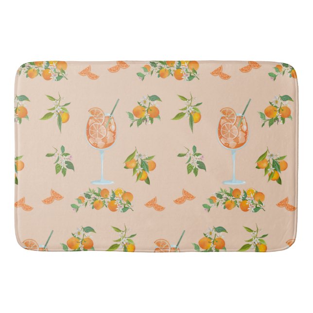 Spritz Summer Birthday Bath Mat (Front)