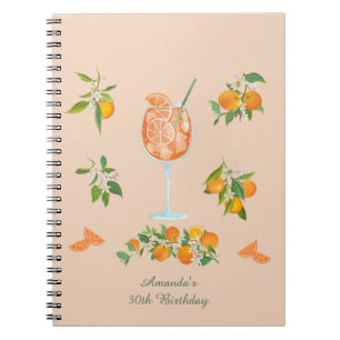 Spritz Summer Birthday Notebook