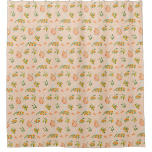 Spritz Summer Birthday Shower Curtain