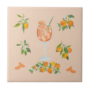 Spritz Summer Birthday Tile