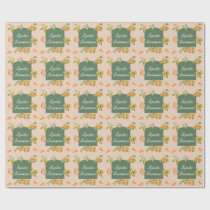 Spritz Summer Birthday Wrapping Paper