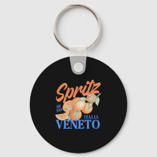 Spritz Veneto Dal 1919 Italia Vintage Orange Wine Key Ring