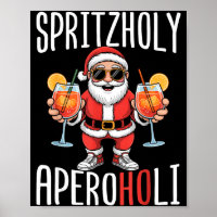 Spritzholy Aperoholi - Santa Aperitif Funny Spritz