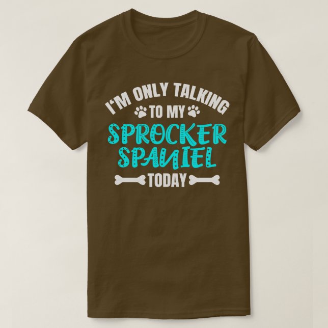 Sprocker Spaniel 1 T-Shirt (Design Front)