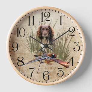 Sprocker Spaniel Clock