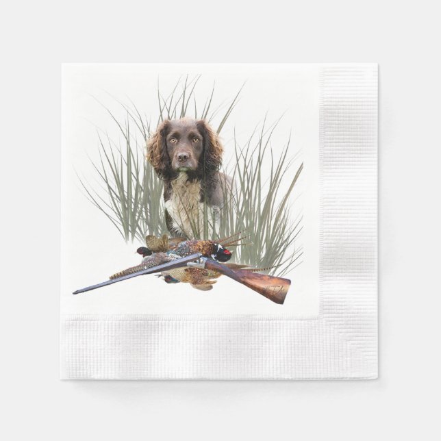 Sprocker Spaniel  Napkin (Front)