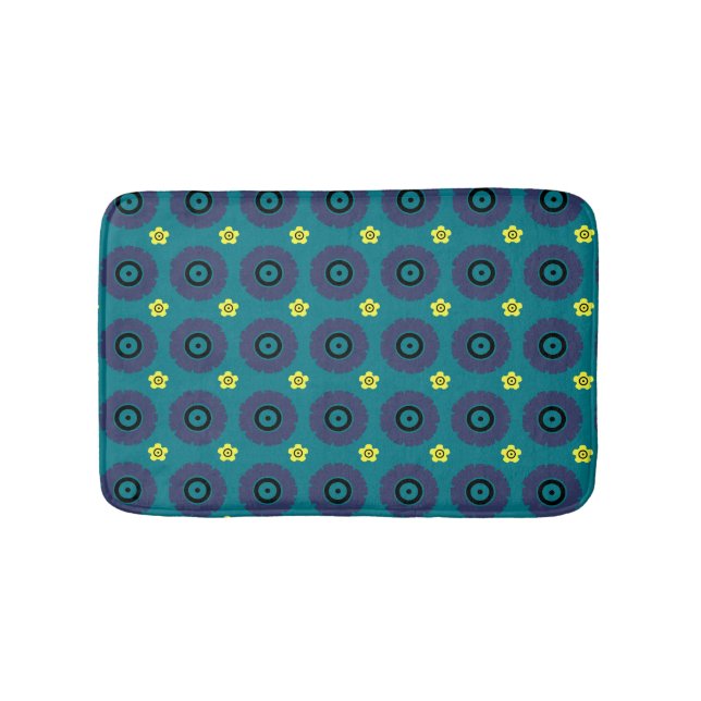 Sprocket Spring Custom Colour Bath Mat (Front)