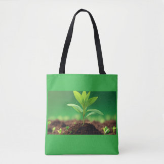 Sprout & Grow Green Sprout Shopper Renew & Reuse Tote Bag