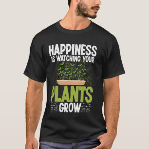 Sprout Kale Eat Greens Vegetable Urban Farming Mic T-Shirt