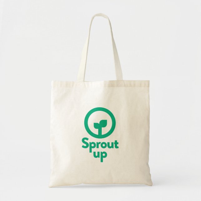 sprout  tote bag (Front)