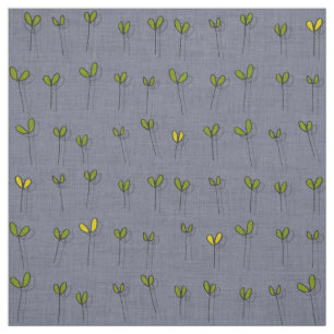 sprouts amethyst fabric