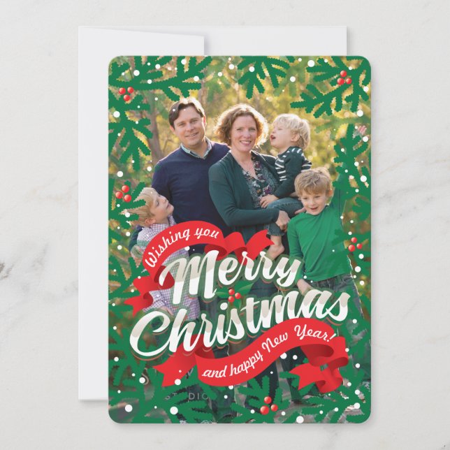 Spruce Holiday Card (Front)