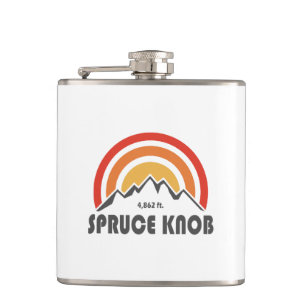 Spruce Knob Hip Flask