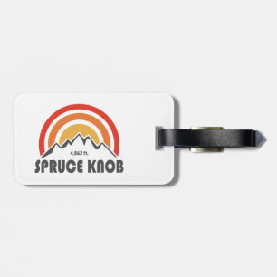 Spruce Knob Luggage Tag