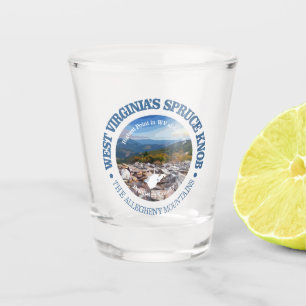 Spruce Knob Shot Glass