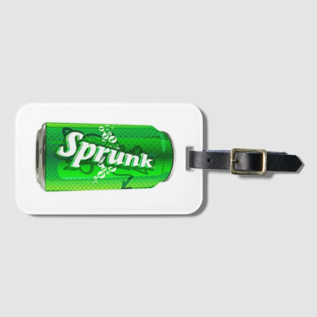 Sprunk Luggage Tag (Front Horizontal)