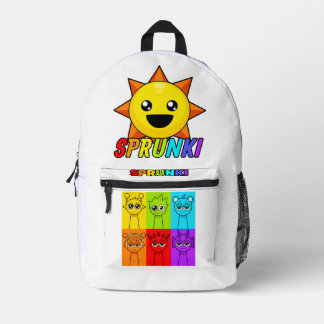 Sprunki Back To School Backpack for Kids 