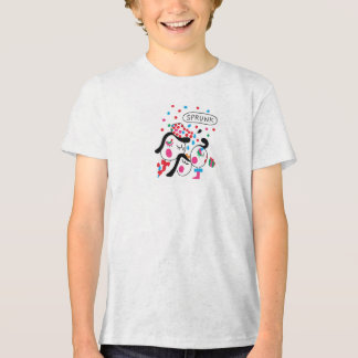 Sprunki Celebration – Child Art by Yuho Tri-Blend Shirt