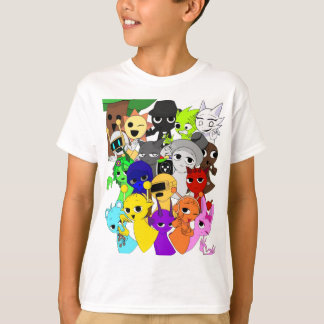 Sprunki Group! | Simon Oren Funbot Pinki Wenda Jev T-Shirt