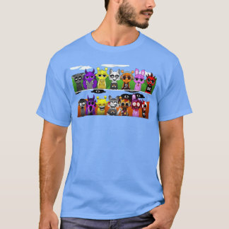 Sprunky X Horror Sprunky Rejoyed Simon Jevin Funbo T-Shirt