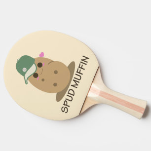 Spud Muffin Ping Pong Paddle