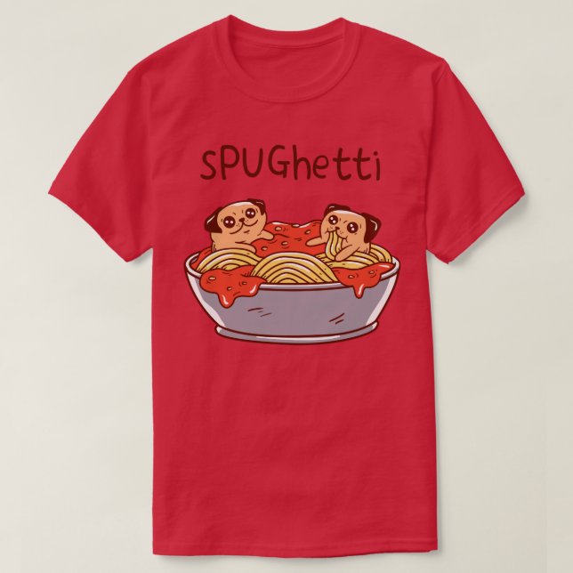 sPUGhetti  T-Shirt (Design Front)