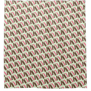 Spumoni Italian Gelato Ice Cream Dessert Spumone Shower Curtain