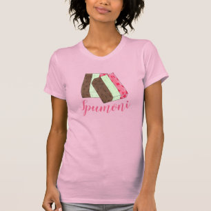 Spumoni Italian Gelato Ice Cream Dessert Spumone T-Shirt