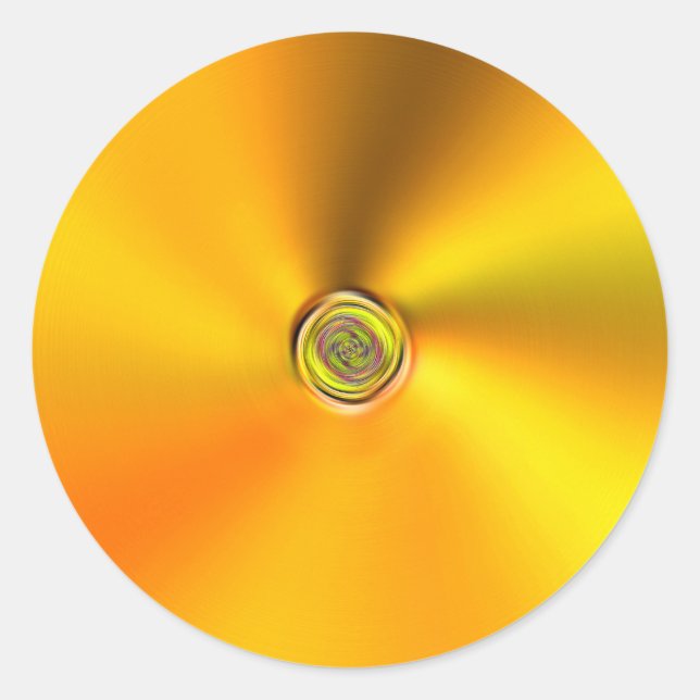Spun Gold Sticker (Front)