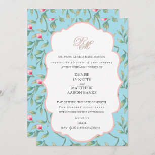 Spun Sugar and Gossamer Pink Invitation