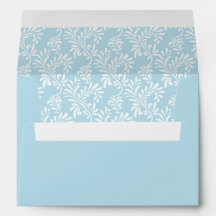 Spun Sugar Blue Envelope