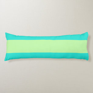 Spunky Blue and Green Stripes for FUN!!! Body Cushion