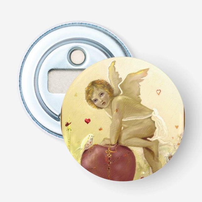 Spunky Cupid Bottle Opener (Front)