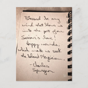 Spurgeon Quote [Postcard] Postcard