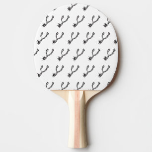 Spurs Ping Pong Paddle