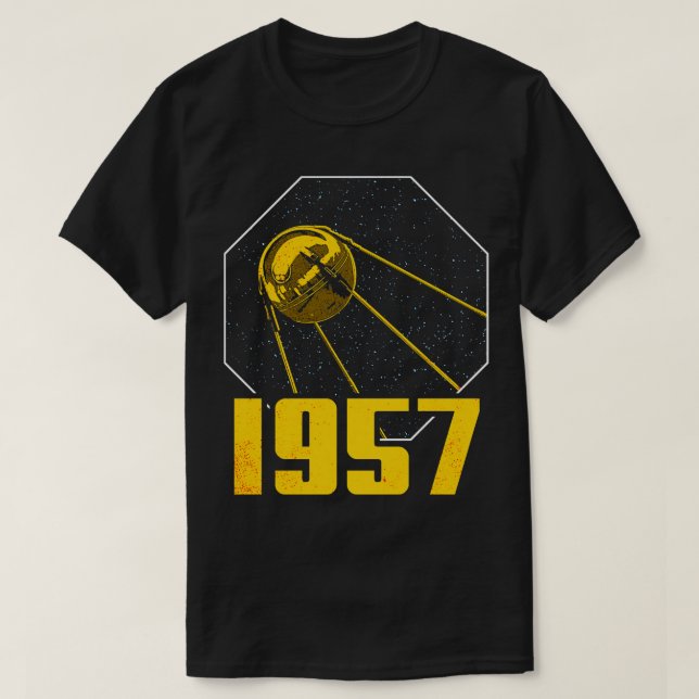 Sputnik 1957 1 T-Shirt (Design Front)